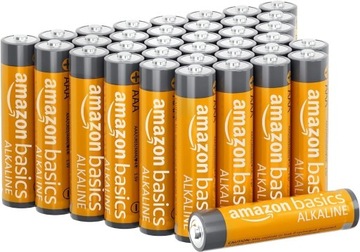 Amazon Basics Baterie alkaliczne AAA Nowe