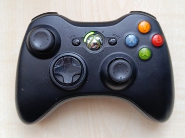 XBOX 360 ORYGINALNY BEZPRZEWODOWY PAD CZARNY SKLEP