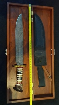 ALISTAR - nóż / maczeta damast