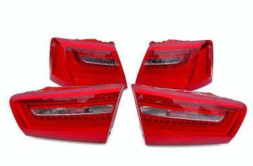 Lampy tył tylne LED Audi A6 C7 Sedan USA - Komplet