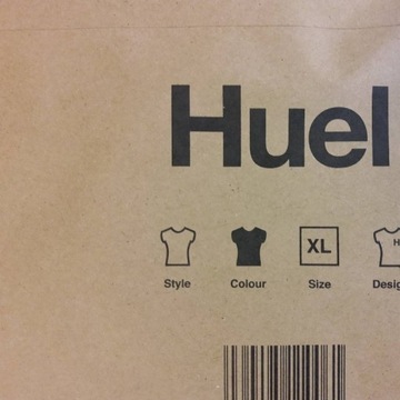 Huel T-shirt czarny damski rozm.XL