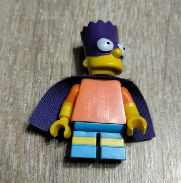 LEGO figurka Bartman Bart Simpson seria 2