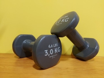 Hantelki DECATHLON 3KG