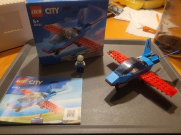 LEGO City 60323 - Samolot kaskaderski