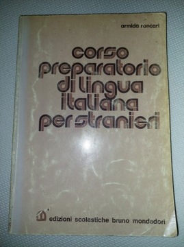 A.Roncari - Corso preparatorio di lingua italiana