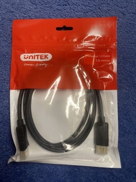 Kabel DisplayPort M/M Unitek Y-C607BK - 1,5m