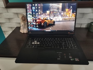 Laptop gamingowy Asus 17,3.Super stan.6rdzeni