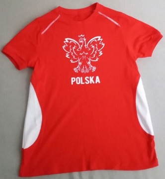  KOSZULKA T-SHIRT POLSKA  ROZMIAR 134/140