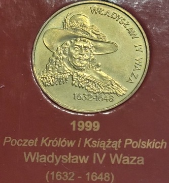 2zł,1999r,Władysław IV Waza, kapsel (486)