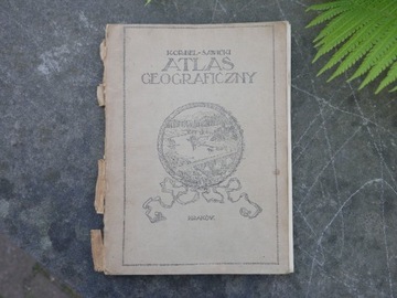 Atlas geograficzny Korbel, Sawicki 1925r.