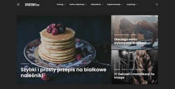 Domena sportowytryb.pl + portal