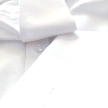 duża (2XL) biała wizytowa męska koszula Guthrie & Valentine