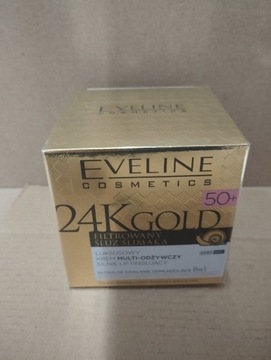 Eveline 24k gold krem-serum z 24k złotem 50+