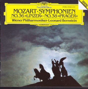 Mozart / Symphonies 36,38 / Wiener , Bernstein