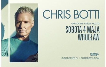 Bilet Chris Botti NFM Wrocław 4 maja 20:00.