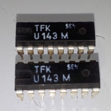 TFK U143M 7-segmentowe Dekoder