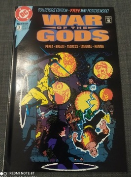 Komiks War of the Gods #3 1991