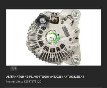 Alternator Laguna 3 12V 210A