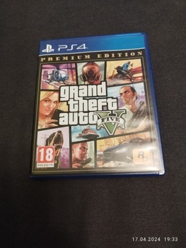 Sprzedam grę na PS4 GTA V stan bardzo dobry