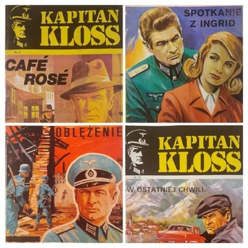 Kapitan Kloss Zestaw 4 komiksy