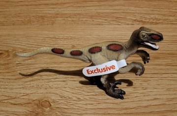 Schleich exclusive dinozaur velociraptor z 2003 r.