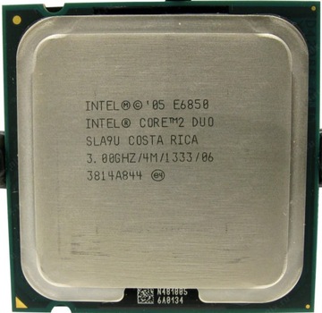 Intel Core 2 Duo E6850 SLA9U LGA 775 C2D