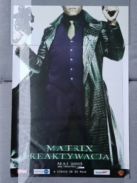 Matrix Reaktywacja 2003 oryginalne plakaty filmowe