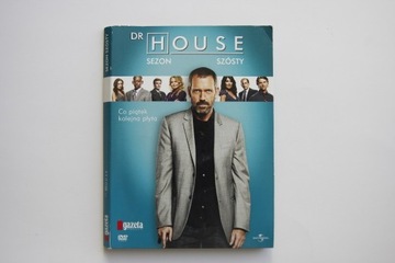 Dr. House sezon 6 szósty, cały 7 dvd, 21 odcinków