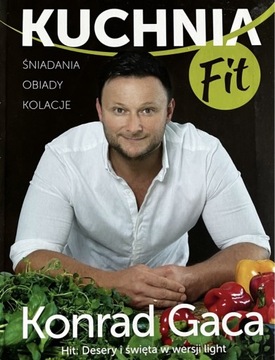 Książka Kuchnia Fit Konrad Gaca 2+1 gratis
