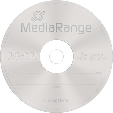 Mediarange MR466 DVD+R DL 8,5 GB 8x