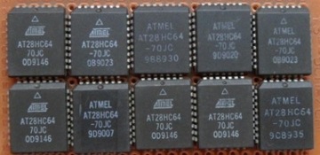 AT28HC64-70JC 28HC64 EEPROM 64kbit ATMEL PLCC32