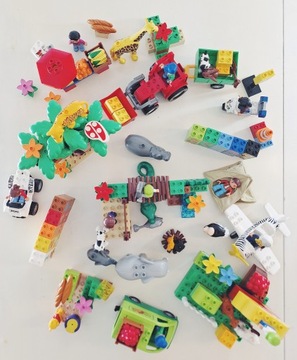 GIGA ZESTAW LEGO DUPLO (7 zestawów)