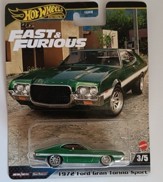 Hot wheels 1972 Ford Gran Torino Sport F&F