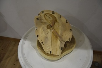 Zegar z drewna