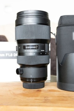 Sigma 50-100mm F1.8 DC HSM Art Nikon F - mała wada