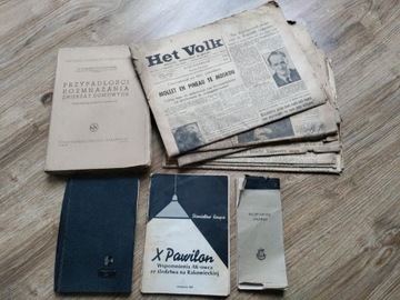 PRL starocie książki, gazety Belgia