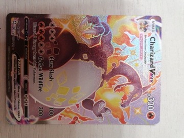 Karta pokemon shiny charizardVMAX