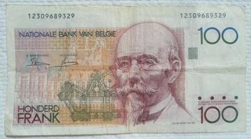 Belgia 100 franków 1982 Architekt Henryk Beyaert