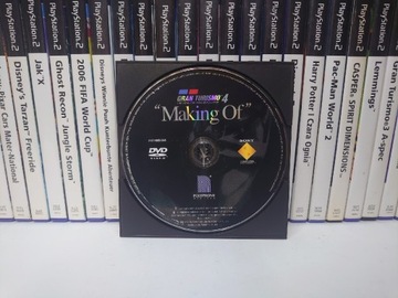 Gran Turismo 4 Prologue Making of DVD PS2