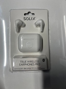 Nowe słuchawki PRO bezprzewodowe pchełki SOLIX
