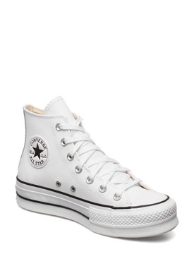 Convers ALL STAR lift clean leather HI