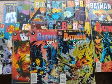 Komiksy Batman TM semic 18 zeszytów różne roczniki