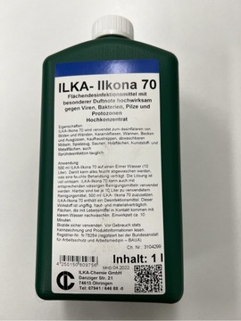 ILKA - Ilkona 70 dezynfekcja powierzchni