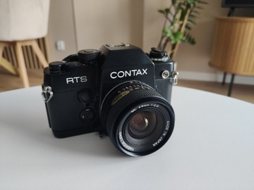 Contax RTS II Quartz + Yashica ML 28 mm 1:2,8