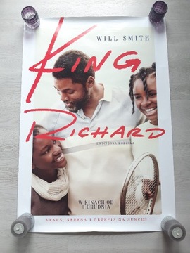 Plakat kinowy z filmu King Richard Will Smith