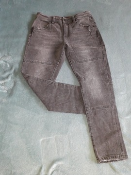 Spodnie jeansy skinny szare Reserved 152