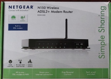 Router Netgear N150 ADSL2+