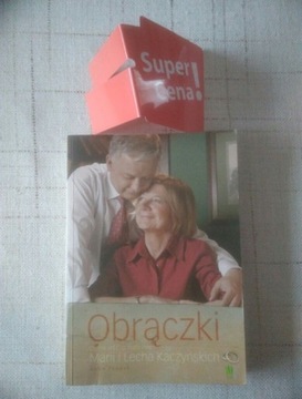 książka "obrączki" opowieść o L. i M. Kaczyńskich 