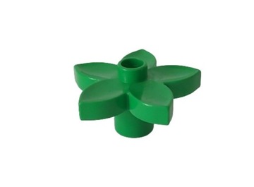 Lego Duplo klocek zielony kwiatek