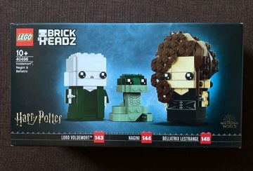 LEGO BrickHeadz 40496 Voldemort, Nagini i Bellatrix